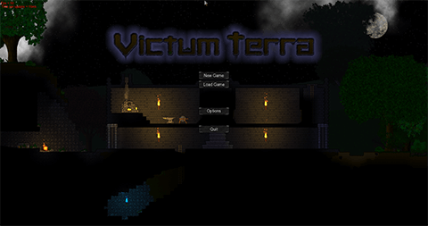 Victum Terra - Main menu